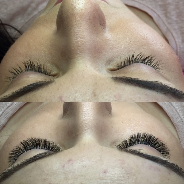 Zagęszczenie rzęs 4-9D zabieg