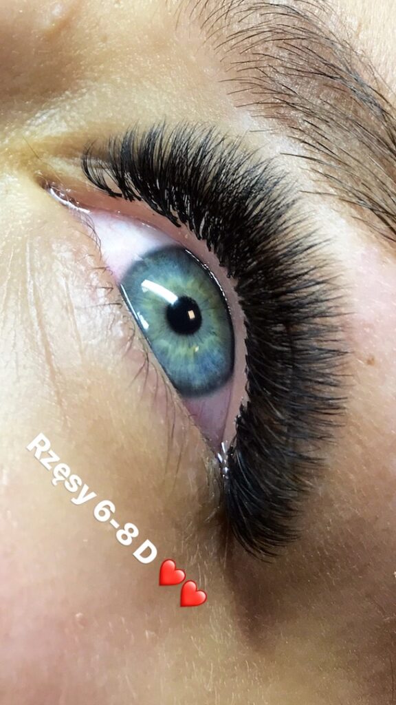 Zagęszczenie rzęs 4-9D szkolenie